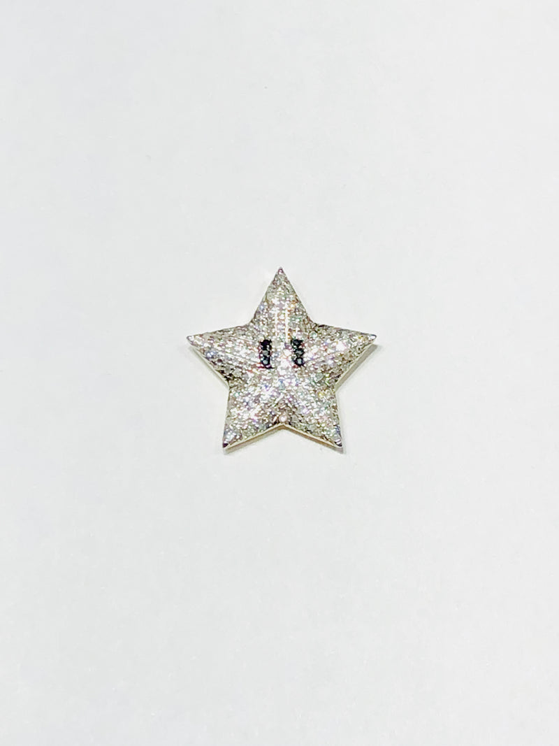 Mario Star Diamond Pendant (10K)