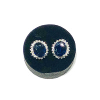 Sapphire Diamond Sırğa (14K)