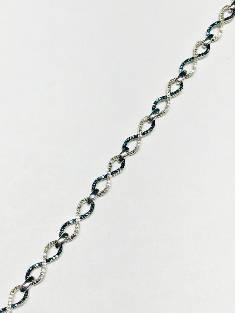Infinity Diamond Bracelet (10K)