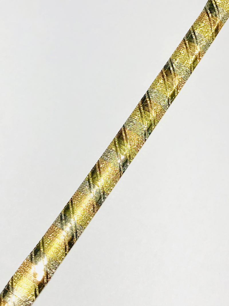 Tri-Color Omega Bracelet (14K)