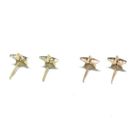 Star Diamond Stud Earring (14K)