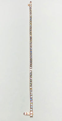 Tennis Diamond Rose Gold Armband (14K)