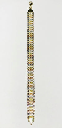 Tri-Color Candy Bracelet (14K)