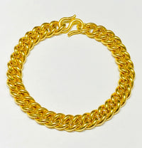 Miami Cuban Hollow Bracelet (24K)