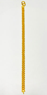 Miami Cuban Solid Bracelet (24K)
