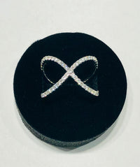"X" Diamond Ring (14K)