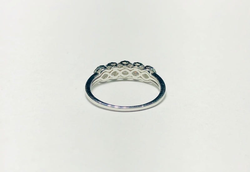 Five Round Diamond Ring (14K)