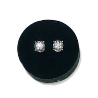 Diamond Sparkling-Cut Stud Earring (14K)