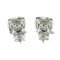 Square Diamond Earring (14K)