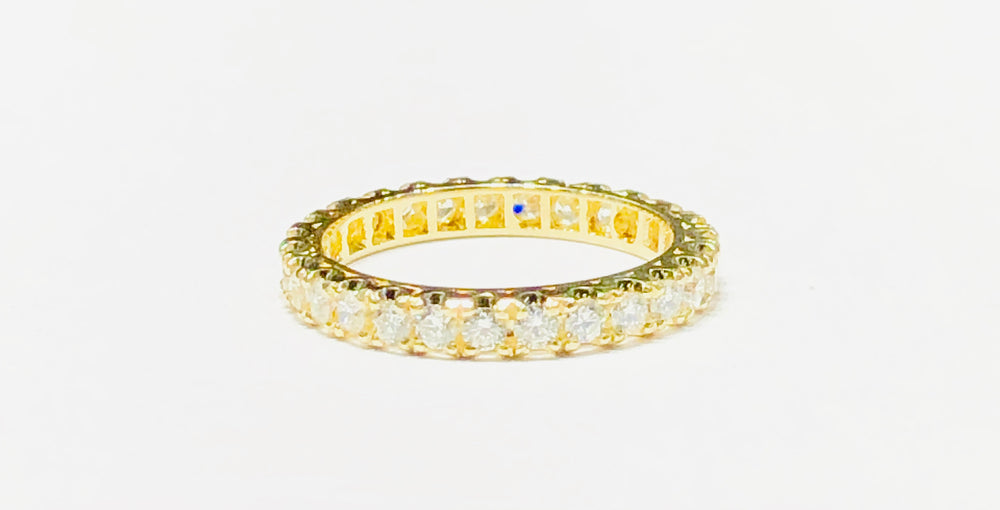 Eternity Band Embrace Prong Setting VS Diamond Ring (14K)