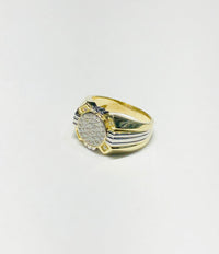 Robo Core CZ Ring (10K)