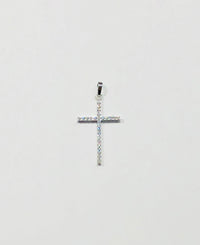 鑽石十字架吊墜（14K）