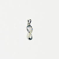 Infinity Diamond Pendant (14K)
