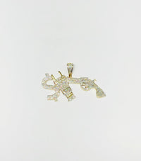Hoodlife Diamond Pendant (14K)