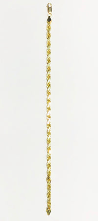 Solid Rope Bracelet (14K)