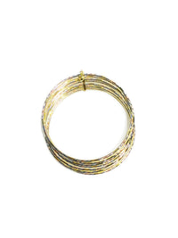 Tri-Color Semanario Bracelet (14K).
