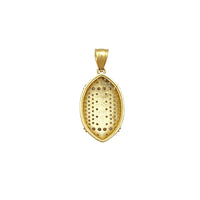 Iced-Out American Football Ballon Pendant (14K) Popular Jewelry New York