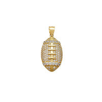 Iced-Out American Football Ballon Pendant (14K) Popular Jewelry New York