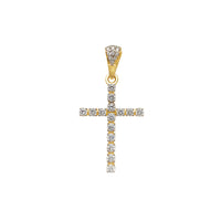 Iced-Out Cross Pendant (14K) Popular Jewelry New York