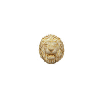 Iced-Out Diamond Lion Head -sormus (10K)