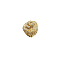 Iced-Out Diamond Lion Head -sormus (10K)
