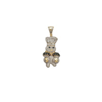 Iced-Out Diamond Ballin' Dough Boy Pendant (10K)
