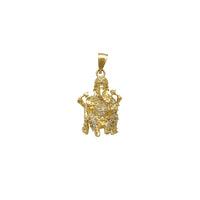 Iced-Out Ganesha Pendant (14K) Popular Jewelry New York