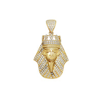 Iced-Out Faraon Pendant (14K) Popular Jewelry New York