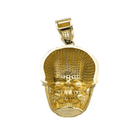 Iced-Out Skull Pendant (14K) Popular Jewelry New York