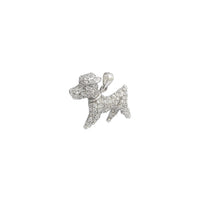 Iced-Out Coolstyle Bolognese Dog CZ Pendant (Silver) Popular Jewelry New York