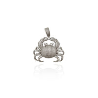 Iced-Out Crab CZ Pendant (Arĝenta) New York Popular Jewelry