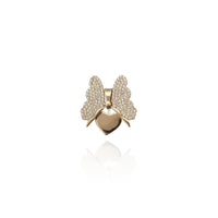 Iced-Out Expanding Wing Butterfly CZ Pendant (14K) New York Popular Jewelry