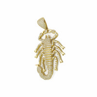 Pendant Iced-Out Scorpion CZ (14K)