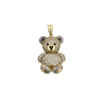 Iced-Out Teddy Bear CZ Kulon (14K) Popular Jewelry New York