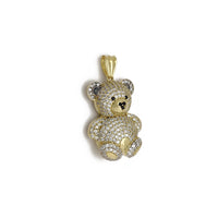 Iced-Out Teddy Bear CZ Kulon (14K) Popular Jewelry New York