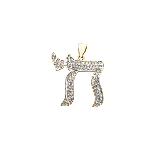 Icy Chai Pendant (14K) Popular Jewelry New York
