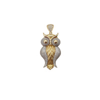 Icy Pave Owl կախազարդ (14K) Popular Jewelry Նյու Յորք