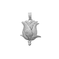 Icy Rose Pendant (Silver) Popular Jewelry New York