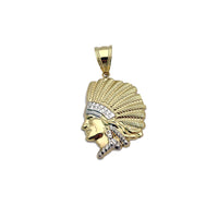 Hindistanın baş başlığı asma (14K) Popular Jewelry New York