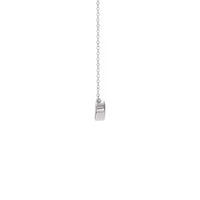 Infinity Ash Holder Necklace (Silver) side - Popular Jewelry - New York