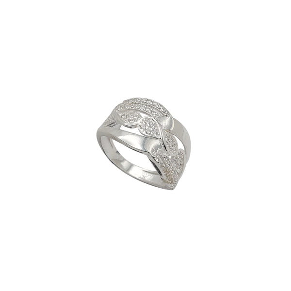 Infinity Widen CZ Ring (Silver)