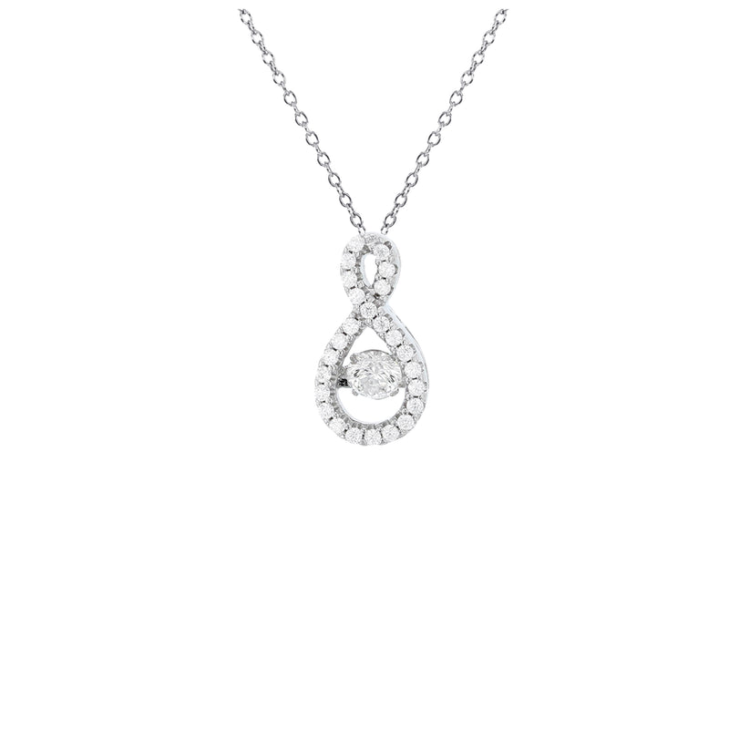 Infinity Necklace (Silver)