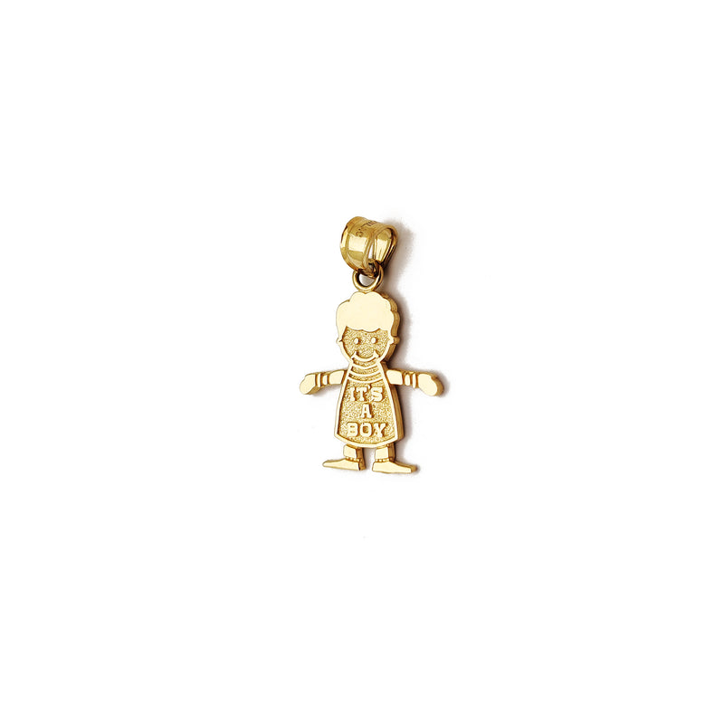 It's A Boy Pendant (14K) Popular Jewelry New York