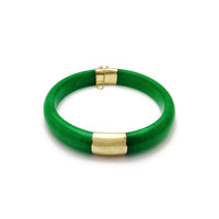 Jade eskumuturrekoa (14K) Popular Jewelry NY