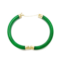 Jade eskumuturrekoa (14K) Popular Jewelry NY