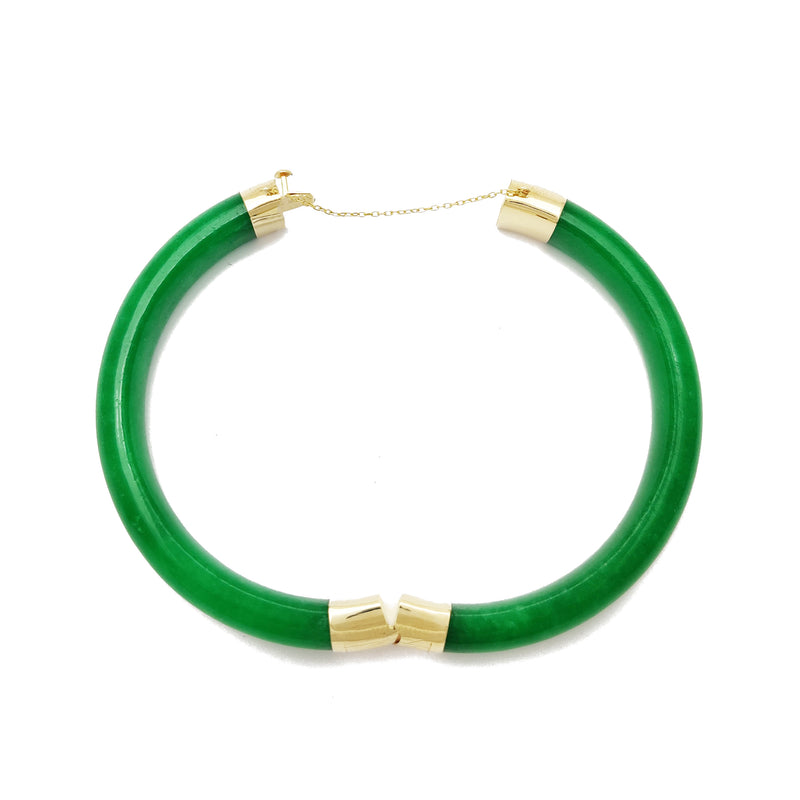 Jade Bangle (14K) Popular Jewelry New York