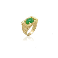 Jade Signet Nugget Üzüyü (14K) Popular Jewelry New York