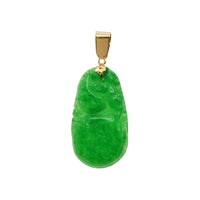 【如意】Ruyi Jade Pendant (14K)