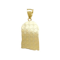 येशू हेड क्लोज्ड-ब्याक पेंडन्ट (१० के) Popular Jewelry न्यूयोर्क