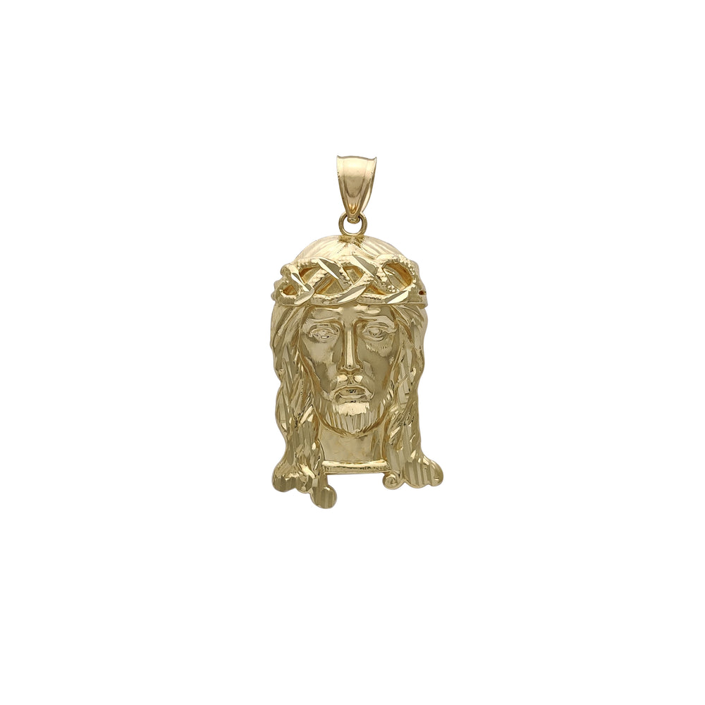Jesus Head Pendant (14K) Popular Jewelry New York